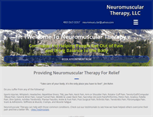 Tablet Screenshot of neuromuscular-therapy.com